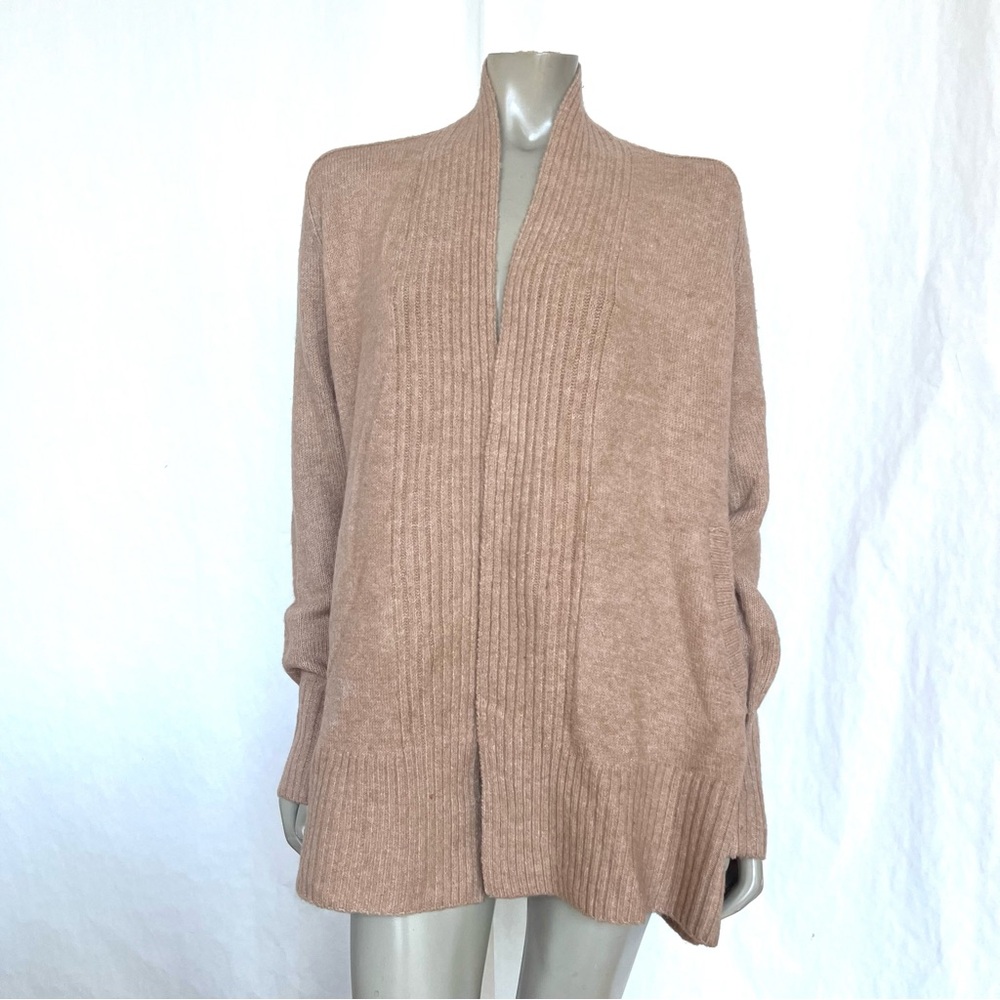 Becool Light Brown Knit Cardigan
